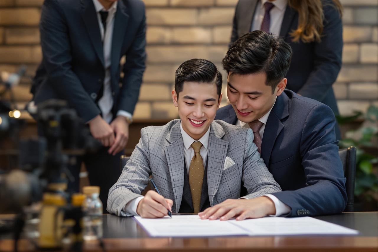 签约新生代演员陈思远，热映电影艺人矩阵再添新星